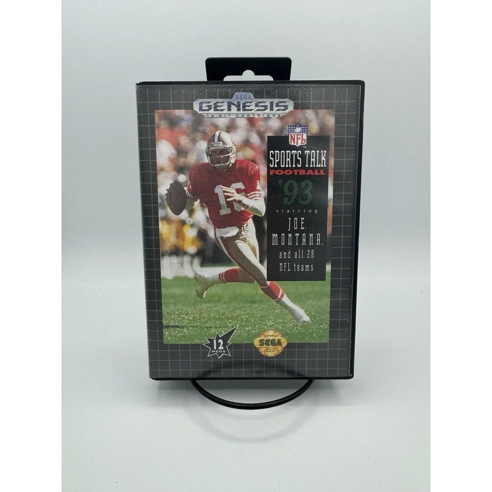 NFL Sports Talk Football '93 Starring Joe Montana (Sega Genesis, 1992)